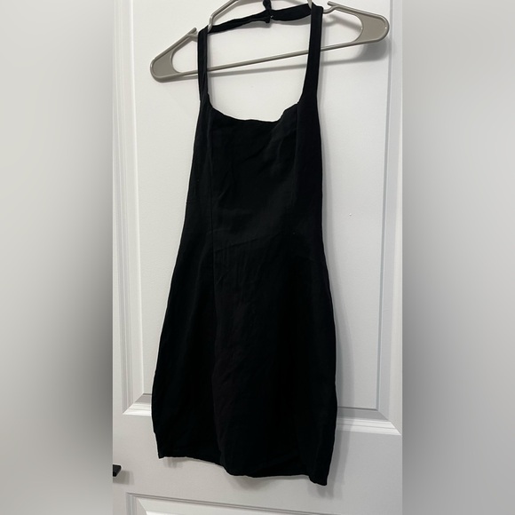 ASOS Black Mini Halter Dress - Picture 5 of 7